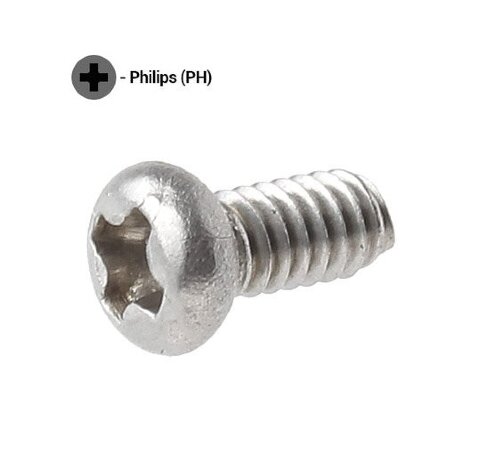 Запасные винты крестовые - M2x4 мм. (2 шт)