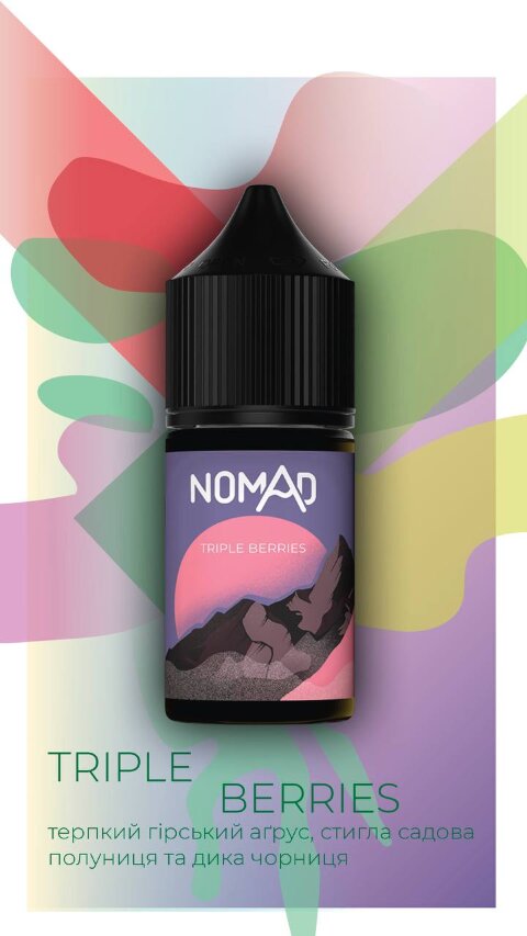 Nomad - Tripple Berries (30 ml.)