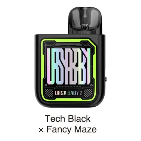LOST VAPE Ursa Baby 2 900 mAh Tech Black x Fancy Maze (Оригинал)