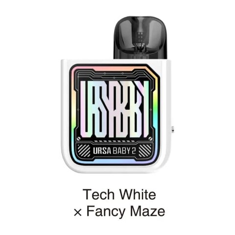 LOST VAPE Ursa Baby 2 900 mAh Tech White x Fancy Maze (Оригинал)