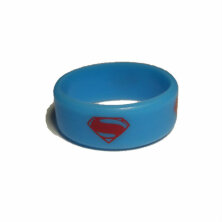 Вейп бэнд (Vape band) голубой SUPERMAN 26.5x10 мм.