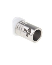 Дрип тип (Drip Tip) 510 Logo TREE of LIFE Silver Stainless Steel