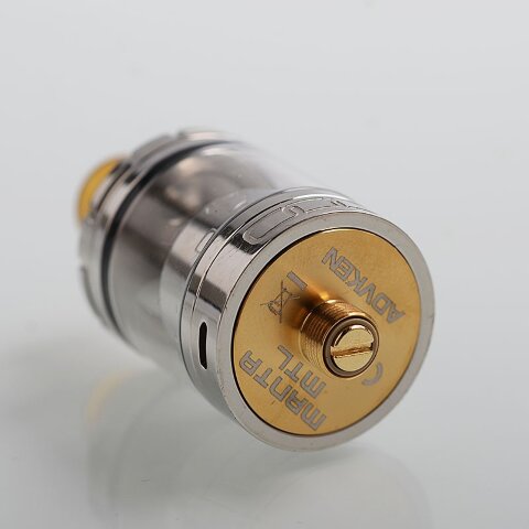 Обслуживаемый атомайзер Advken Manta MTL RTA - 2ml/3ml Silver (Оригинал)