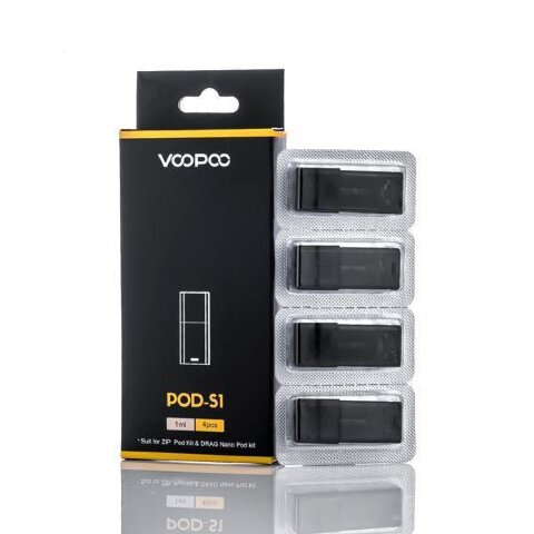 Картридж Voopoo Drag Nano Pod S1 Cartridge 1.8 Ohm (Оригинал)