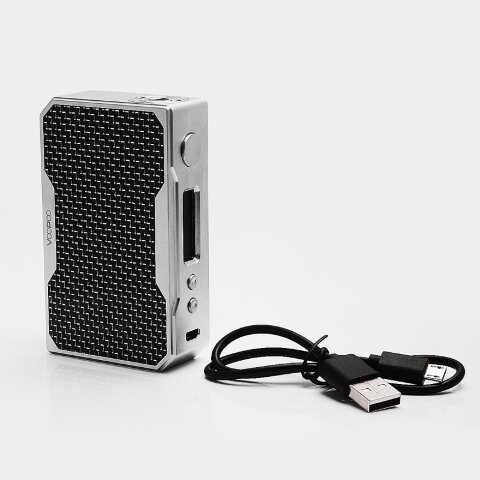 Бокс мод VooPoo Drag 157W Black/Gray Carbon (Оригинал)