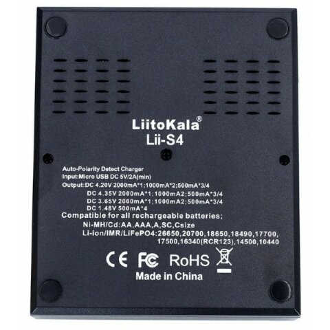 Зарядное устройство Liitokala Lii-S4 (Оригинал)