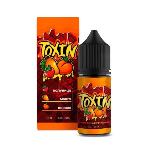 TOXIN - Манго Полуниця Персик (30 ml.)