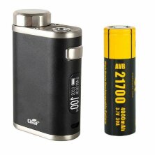 Бокс мод Eleaf Pico 21700 Mod 100W Black + аккумулятор 21700 (Оригинал)