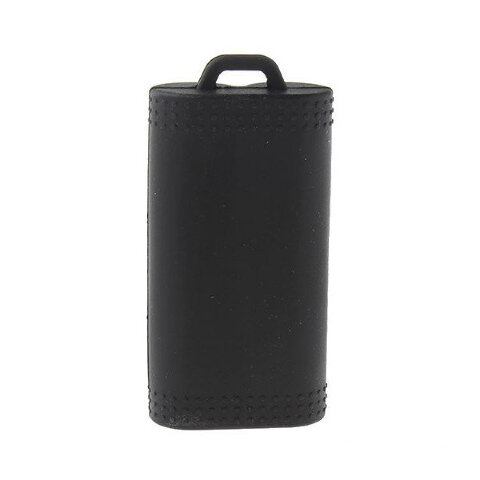 Силиконовый чехол для 2-х аккумуляторов 18650 (черный / белый / прозрачный)