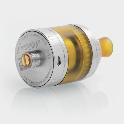 Обслуживаемый атомайзер Vandy Vape Berserker MTL RTA Silver (Оригинал)