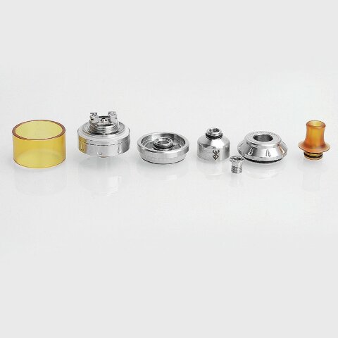 Обслуживаемый атомайзер Vandy Vape Berserker MTL RTA Silver (Оригинал)