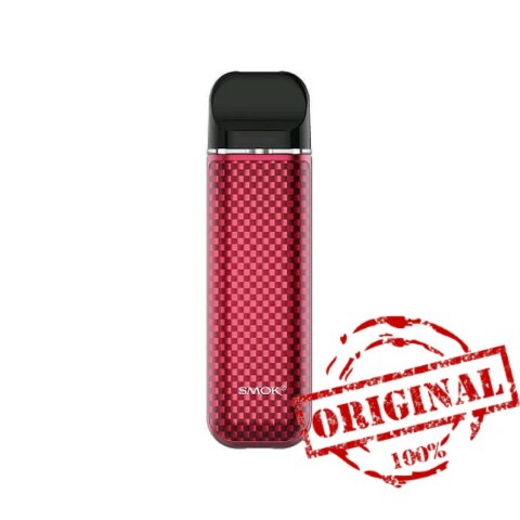 Smok Novo 3 Pod Kit 800 Mah Red Carbon Fiber (Оригинал)