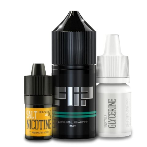 Набор FLIP Salt - Doublemint 50 mg (30 ml.)