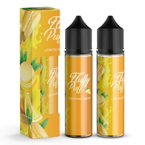 FLUFFY PUFF - LEMON MACARON (60 ml.)