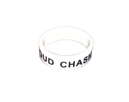 Вейп бэнд (Vape band) белый CLOUD CHASHER 22x7 мм.