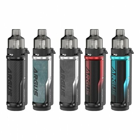 Стартовый комплект VOOPOO Argus Pro 80W 3000Mah Carbon Fiber Black (Оригинал)