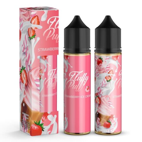 FLUFFY PUFF - STRAWBERRY ICE CREAM (60 ml.)