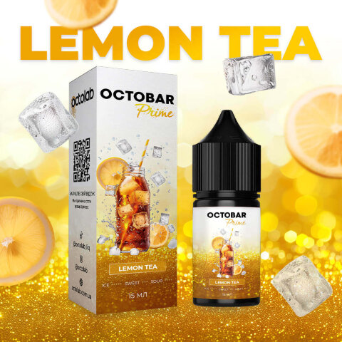 OCTOBAR Prime - Lemon Tea (30 ml.)