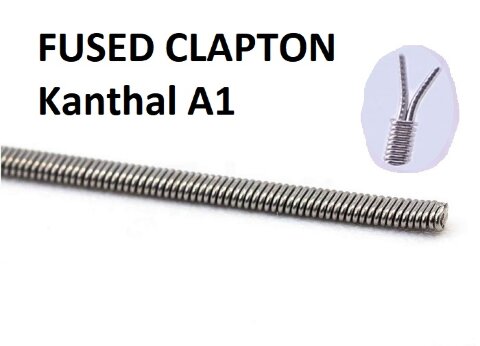 Готовая проволока Fused Clapton A1 (Кантал) 1 метр.