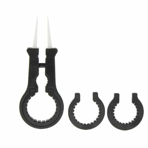 Керамический пинцет Ceramic Tweezers V8 (Керамика + Тефлон)