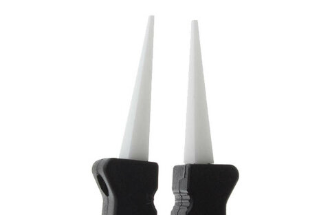Керамический пинцет Ceramic Tweezers V8 (Керамика + Тефлон)