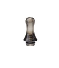 Дрип тип (Drip Tip) 510 Round Mouth Black (Акриловый)
