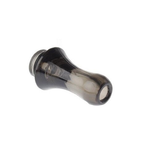 Дрип тип (Drip Tip) 510 Round Mouth Black (Акриловый)
