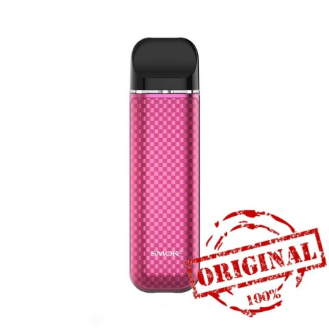 Smok Novo 3 Pod Kit 800 Purple Red Carbon Fiber (Оригинал)