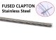 Готовая проволока Fused Clapton Flat SS (Нержавеющая сталь) 20 см.