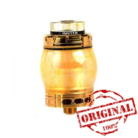 Обслуживаемый атомайзер Advken Manta RTA Resin Version Golden (Оригинал)