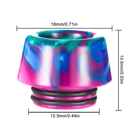 Дрип тип (Drip Tip) 810 Bore Wide PURPLE