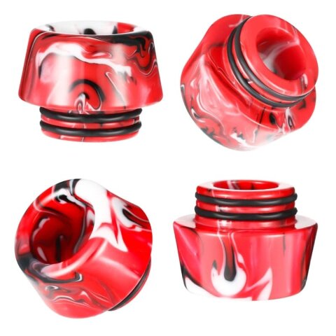 Дрип тип (Drip Tip) 810 Bore Wide RED