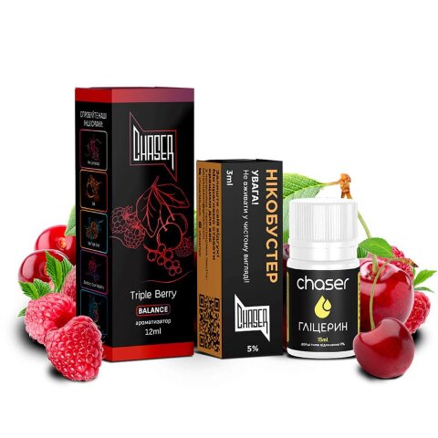 CHASER BLACK - Triple Berry (30 ml.)