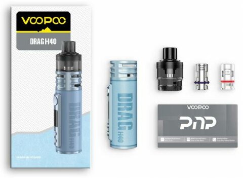 VOOPOO Drag H40 POD Kit 1500 mAh Black (Оригинал)