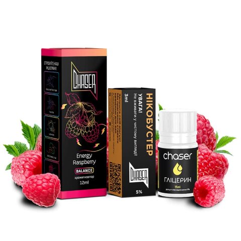 CHASER BLACK - Energy Raspberry (30 ml.)