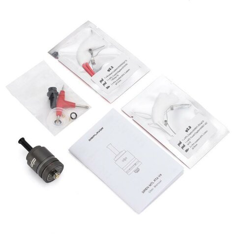 Обслуживаемый атомайзер Digiflavor Siren 4 MTL RTA 2ml. Black (Оригинал)