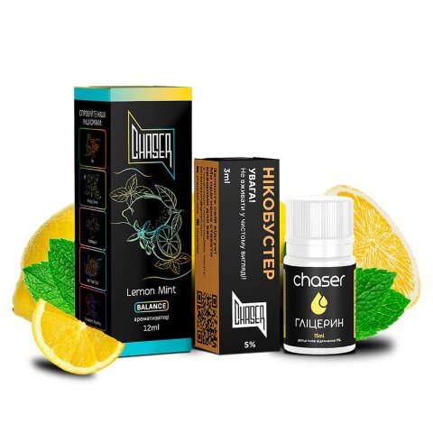 CHASER BLACK - Lemon Mint (30 ml.)