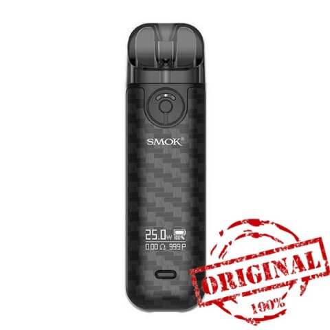 Smok Novo 4 Pod Kit 800mah Black Carbon Fiber (Оригинал)