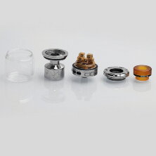 Обслуживаемый атомайзер Advken Manta RTA - 3.5ml & 5ml Silver (Оригинал)