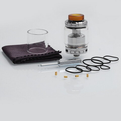 Обслуживаемый атомайзер Advken Manta RTA - 3.5ml & 5ml Silver (Оригинал)