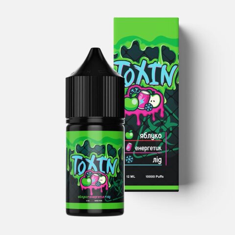 TOXIN - Яблуко Енергетик Лід (30 ml.)