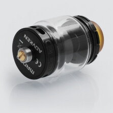 Обслуживаемый атомайзер Advken Manta RTA - 3.5ml & 5ml Black (Оригинал)