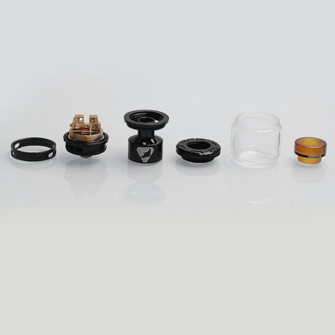 Обслуживаемый атомайзер Advken Manta RTA - 3.5ml & 5ml Black (Оригинал)