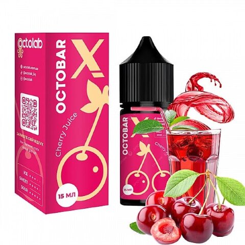 OCTOBAR X - Cherry Juice (30 ml.)